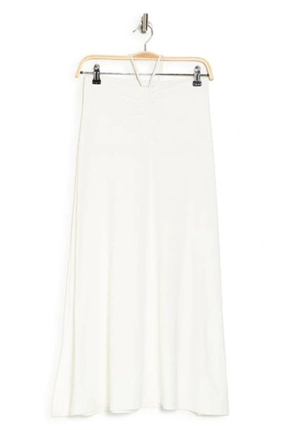 Area Stars Brie Bandeau Halter Dress In Ivory