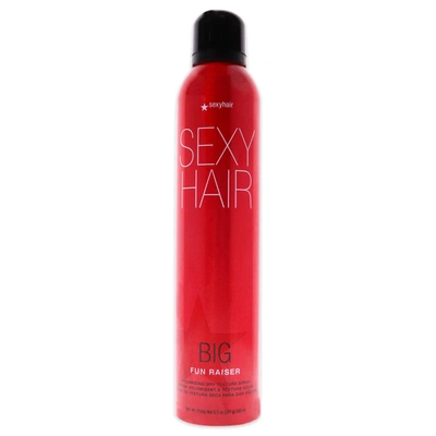 Sexy Hair Big Fun Raiser Volumizing Dry Texture Spray For Unisex 8.5 oz Hair Spray In Red
