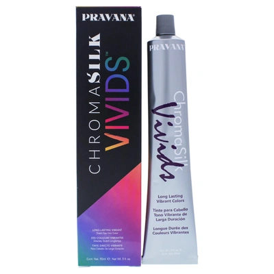 Pravana Chromasilk Vivids Long-lasting Vibrant Color - Wild Orchid By  For Unisex - 3 oz Hair Color In Silver