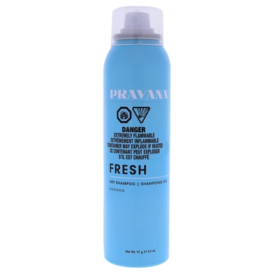 Pravana Fresh Dry Shampoo For Unisex 3.4 oz Dry Shampoo In Blue