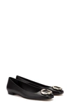 Larroude Maria Flat In Black