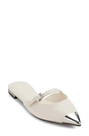 Dkny Vivian Cap Toe Mule In Egg Nog