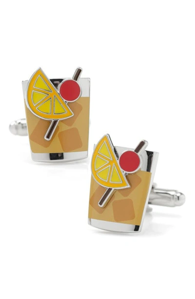 Cufflinks, Inc Old Fashioned Cuff Links In Silver Multi