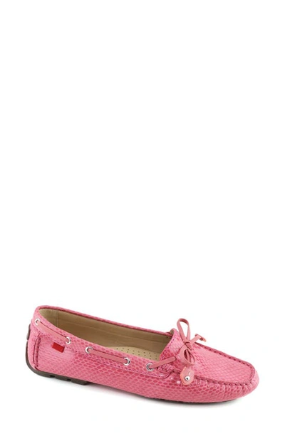 Marc Joseph New York Cypress Hill Loafer In Pink Snake
