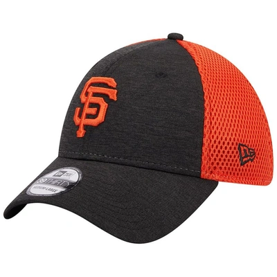 New Era Men's  Black San Francisco Giants Shadow Neo 39thirty Flex Hat