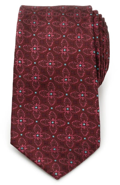 Cufflinks, Inc Iron Man Silk Blend Tie In Maroon