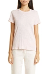 Atm Anthony Thomas Melillo Schoolboy Cotton Crewneck T-shirt In Pale Summer