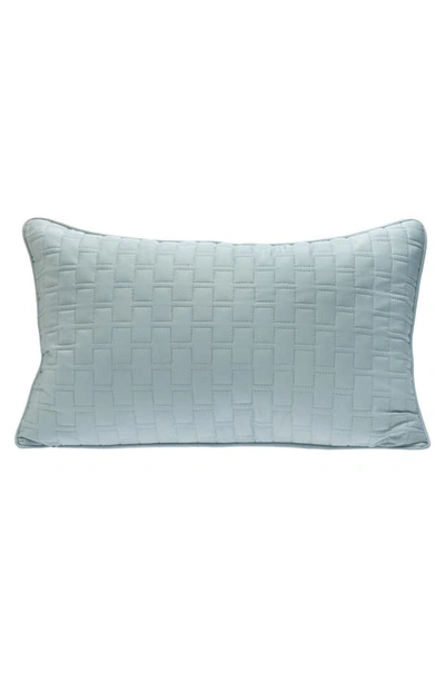 Bedvoyage Quilted Throw Pillow In Sky