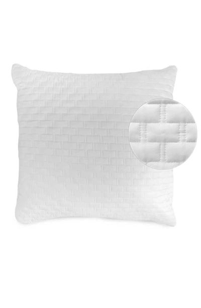 Bedvoyage Quilted Euro Sham In White