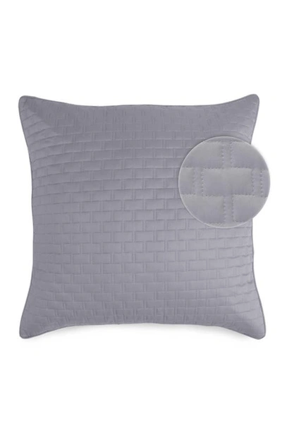 Bedvoyage Quilted Euro Sham In Platinum