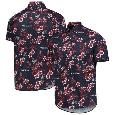 Reyn Spooner Navy Houston Texans Kekai Button-up Shirt