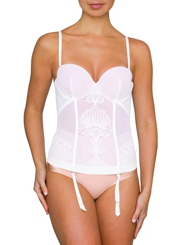 Nancy Ganz Enchante Shaping Camisole With Stays In White