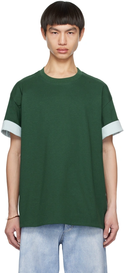 Bottega Veneta Double Layer Snr Cotton T-shirt In White