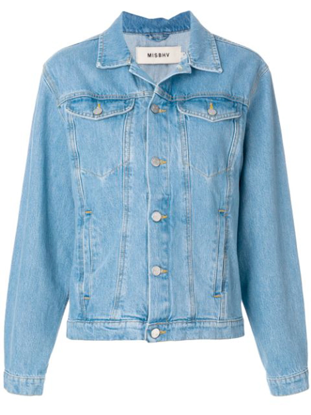 Misbhv Do You Still Think Of Me Denim Jacket ModeSens