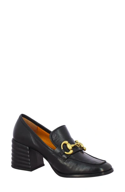 Saint G Valentina Loafer Pump In Black Patent