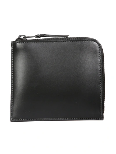 Comme Des Garçons Huge Wallet With Zip In Black