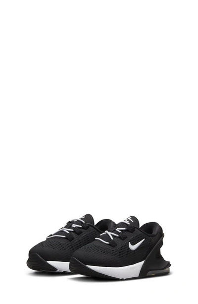 Nike Kids' Air Max 270 Go Sneaker In Black/ White