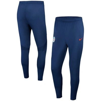 Nike Navy Club America Academy Pro Performance Pants In Blue