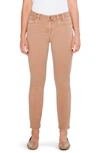 Nic + Zoe Color Mid Rise Ankle Straight Leg Jeans In Pink