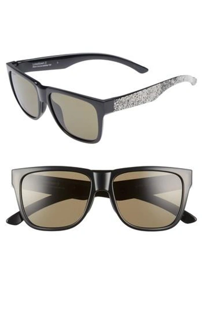 Smith Lowdown 2 55mm Chromapop(tm) Square Sunglasses In Black Canvas Splatter