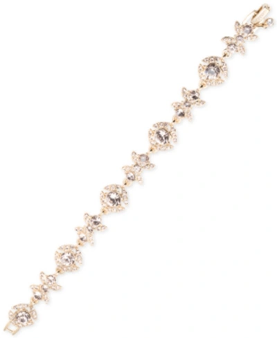 Givenchy Crystal Flex Bracelet In Gold