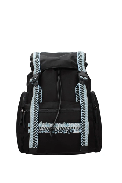 Lanvin Backpack And Bumbags Nylon Black Sky | ModeSens