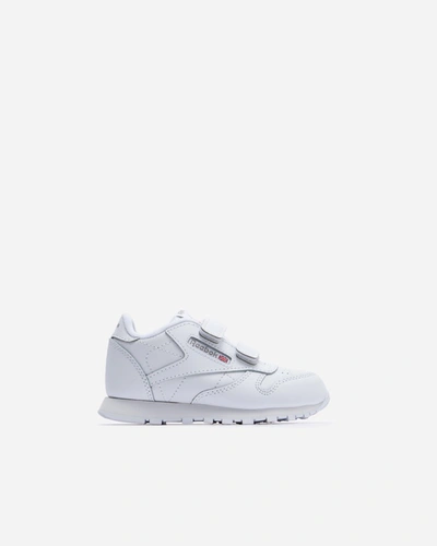 Reebok Classic Leather Shoes (toddler) In White