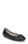 Sam Edelman Florence Ballet Flat In Black Leather