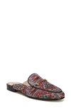 Sam Edelman Laurna Mule In Red Multi Fabric