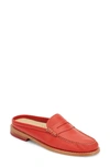 G.h. Bass & Co. Wynn Loafer Mule In Roma Red Leather