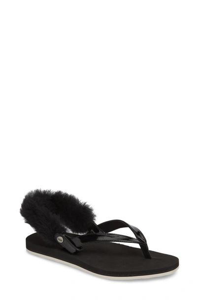 Ugg Laalaa Sandal In Black | ModeSens