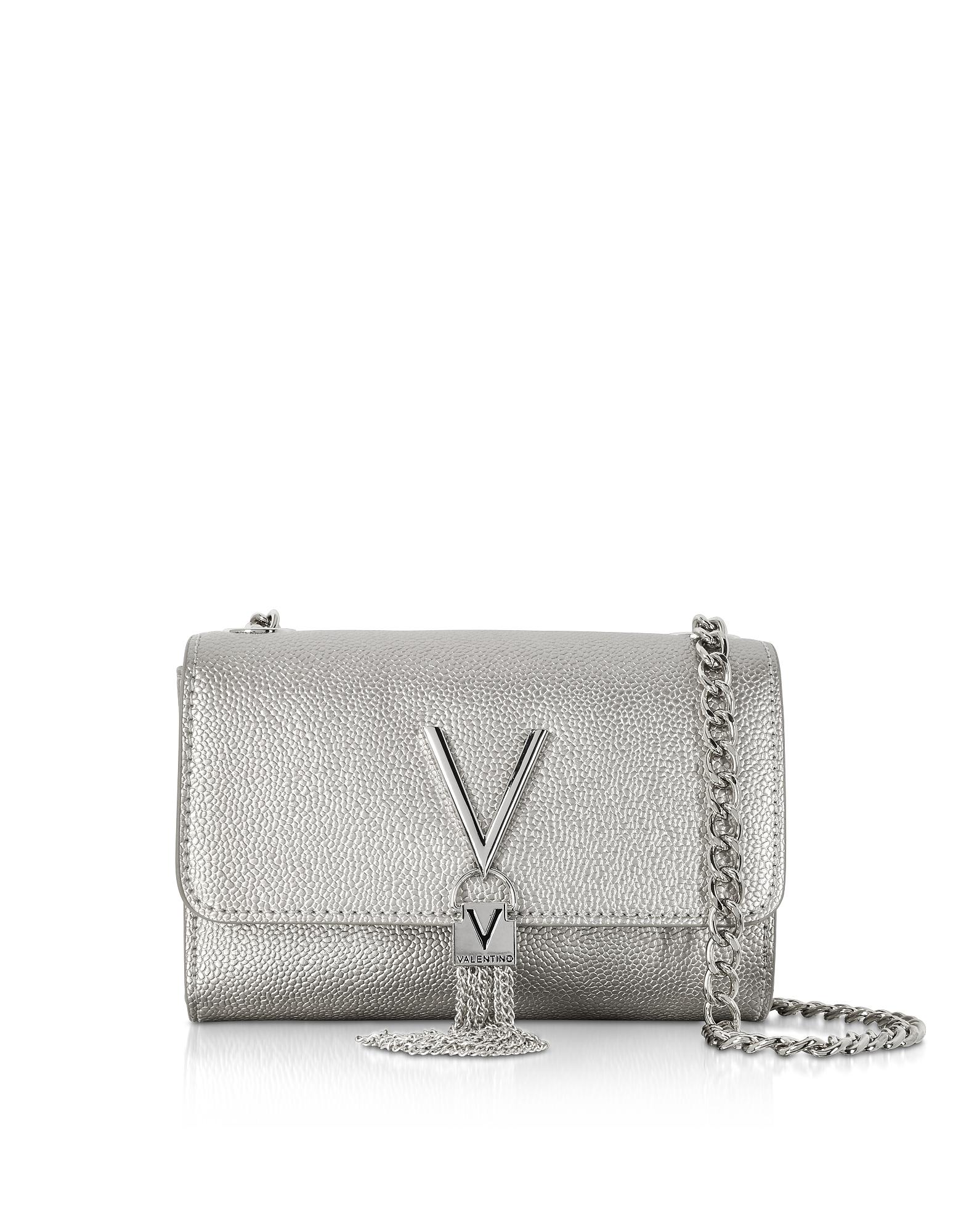 mario valentino silver bag