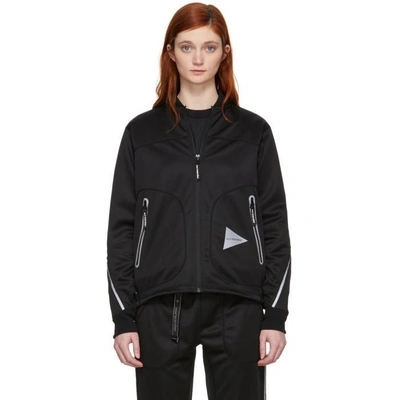 And Wander Black Line Zip Jacket