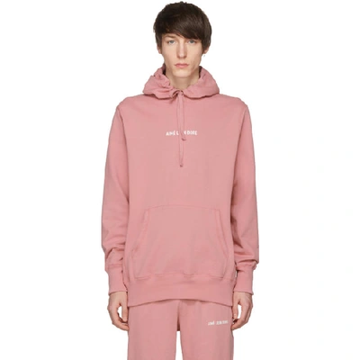 Aimé Leon Dore Aime Leon Dore Pink Kanga Logo Hoodie In Dusty Pink