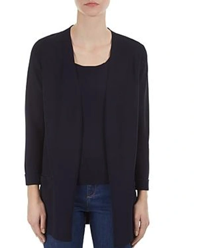 Gerard Darel Open Cardigan In Blue