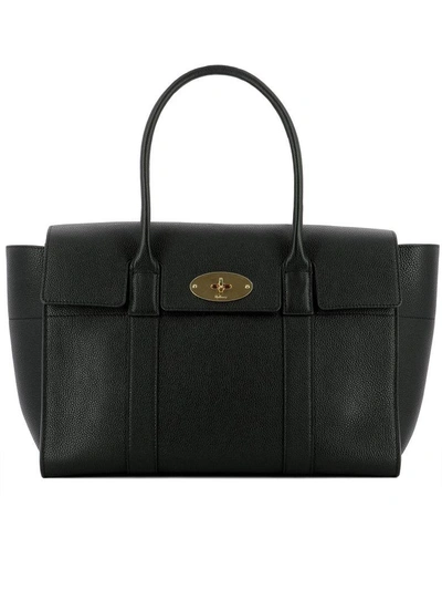 Mulberry Black Leather Shoulder Bag