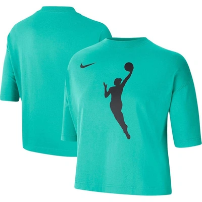 Nike Mint Wnba Logowoman Team 13 Cropped Boxy T-shirt