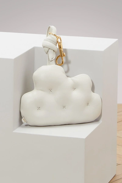 Anya Hindmarch Leather Cloud Keychain