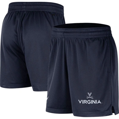 Nike Navy Virginia Cavaliers Mesh Performance Shorts