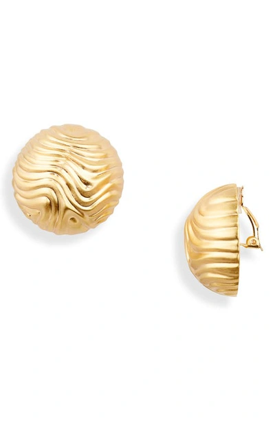 Cult Gaia Jaala Clip-on Earrings In Gold