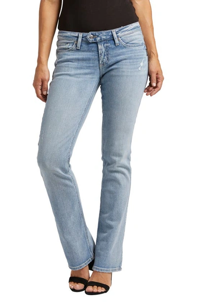 Silver Jeans Co. Tuesday Slim Bootcut Jeans In Indigo