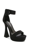 Berness Dinah Platform Heeled Sandal In Black