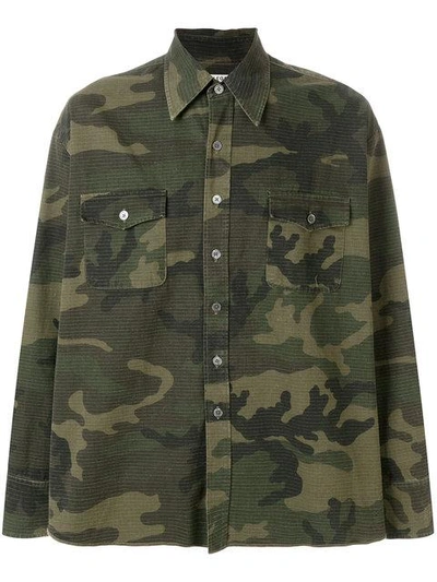 Our Legacy Camouflage Oversize Shirt