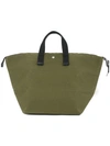 Cabas Medium Bowler Bag In Green