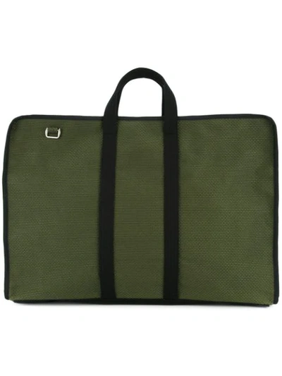 Cabas Weekender Bag In Green