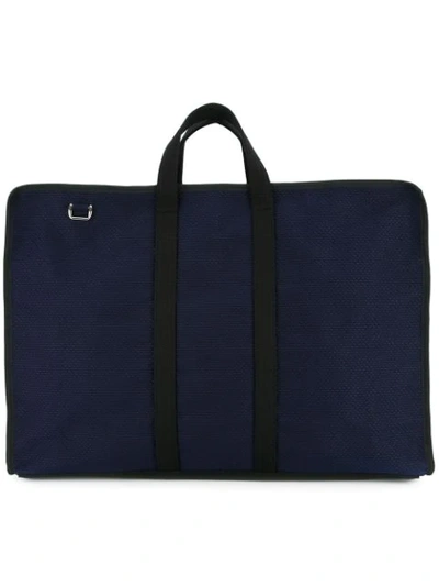 Cabas Weekender Bag In Blue