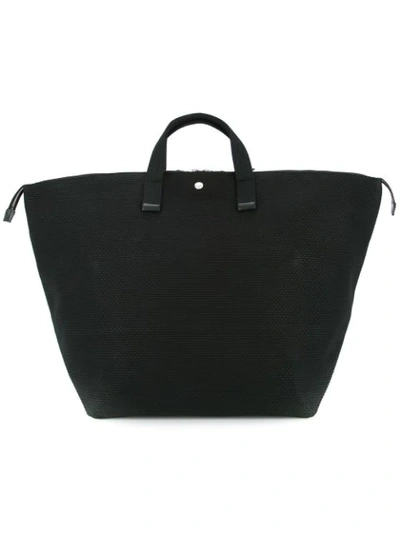 Cabas Bowler Bag In Black