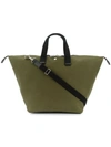 Cabas Medium Bowler Bag In Green