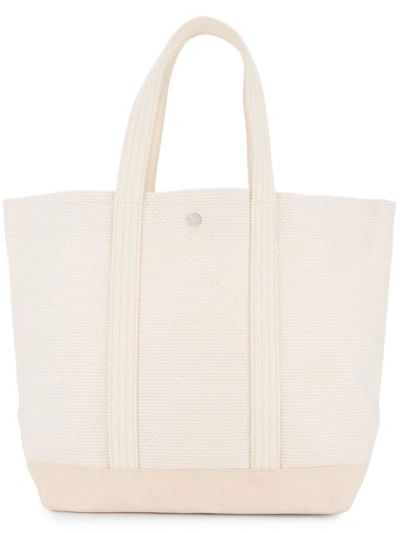 Cabas N3 Medium Tote In White