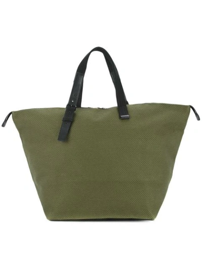 Cabas Large Bowler Bag In Green